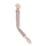 1+ in the family - Yukon Pacifier Clip Beige/Blue Notte - Babyshop.com