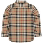 Burberry - Vintage Check Poplin Shirt Archive Beige - Babyshop.com