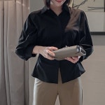 ♡악녀일기♡원피스쇼핑몰,결혼식원피스,정장원피스,예쁜원피스,결혼식복장,결혼식코디,돌잔치원피스 비마인 라인 셔츠 블라우스