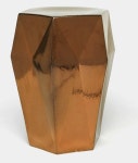 Pamela Stool | Side Table - Black on Belle And June | IBT Shop ABCTEST Pamela Stool | Side Table - Black from Belle and June... 