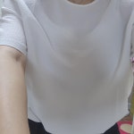 우아한 그녀, 감성 오피스룩 베니토 입었을때 착용감은 몸에붙지않고 시원한재질이고 조금 큰감이 있어요 비침이 있어서 속상품 사용후기 (후기... 