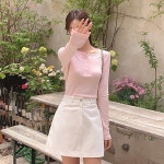 [made] 에브리데이 헨리넥 슬림바디핏 티 (봄/간절기/데일리/티셔츠/긴팔티/이너/슬림핏) | 우아한 그녀, 감성 오피스룩 베니토 [made] 에브리데이... 