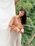 우아한 그녀, 감성 오피스룩 베니토 사진과 색이 좀 달라요 더어둡고... 소매가 아주 벙벙한 편이네상품 사용후기 (후기 불러오는 중...) - (주)베니토