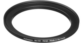 Heliopan 62-72mm Step-Up Ring (#151) 700151 B&H Photo Video Heliopan 62-72mm Step-Up Ring (#151)
