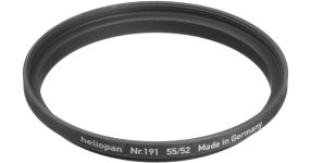 Heliopan 52-55mm Step-Up Ring (#191) 700191 B&H Photo Video Heliopan 52-55mm Step-Up Ring (#191)