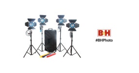 CAME-TV 650W Tungsten Fresnel 4-Light Kit J6400 B&H Photo Video CAME-TV 650W Tungsten Fresnel 4-Light Kit