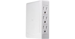 GoGreen Power 6-Outlet Side-Mount Wall Tap Adapter GG-16000TSM GoGreen Power 6-Outlet Side-Mount Wall Tap Adapter (White)