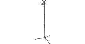 K&M 19776 Universal Tablet Holder with Microphone 19776-300-55 K&M 19776 Universal Tablet Holder with Microphone Stand (Euro 3/8... 