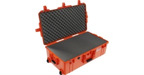 Pelican 1615AirWF Wheeled Hard Case with Foam 016150-0001-150 Pelican 1615AirWF Wheeled Hard Case with Foam Insert (Orange)