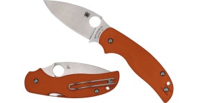 Spyderco Sage 5 CPM Rex 121 Folding Knife C123GBORP B&H Photo Spyderco Sage 5 CPM Rex 121 Folding Knife (Orange G10 Handle)