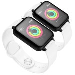 SOGA 2x Waterproof Fitness Smart Wrist Watch Heart Rate Monitor Tracker White | BIG W
