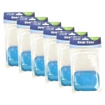3x 2pc Braz PP Travelling Soap Case Accessory Set 11x7cm Blue/Clear | BIG W