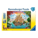 100pc Ravensburger Fairy Castle Jigsaw Puzzle Game 49x36cm Kids/Family 6y+ | BIG W