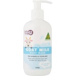 		Baby U Goat Milk Body Wash 250mL | BIG W Baby U Goat Milk Body Wash 250mL