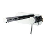 6Star 4L/M Round Chrome Basin Wall Mixer Tap Bath Spout WELS | BIG W