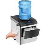 YOPOWER 2.2L Ice Makers Countertop, 9 Cubes Ready in 6 Mins, 12KG in 24Hrs, Self-Cleaning Ice Machine for Home Kitchen Office Bar... 