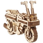 338pc Ugears Sky Watcher Tourbillon Clock Mechanical Wooden 3D Puzzle/Model 14+ | BIG W