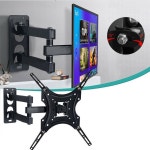 Full Motion TV Wall Mount Bracket Swivel Tilt 14 32 37 40 42 50 52 55 Inch LCD | BIG W