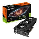 Gigabyte nVidia GeForce RTX 4070 WINDFORCE OC 12G GDDR6 Video Card, PCI-E 4.0, 2490MHz Core Clock, 3x DP 1.4a, 1x HDMI 2.1 | BIG W