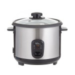 Davis & Waddell 2 in 1 Electric 8 Cup Rice Cooker & Steamer - DES0487-Black | BIG W