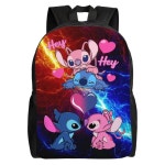 j1208 Kids Stitch Backpack 3D Print Cartoon Anime Backpacks Teenagers Backpack Boys And Girls School Bag e1208 | BIG W
