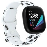 For Fitbit Versa 3 4 Sense 2 Smartwatch Soft Silicone Band Strap Graffiti | BIG W