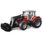 Bruder 1:16 Massey Ferguson 7624 44.5cm Tractor w/ Front End Loader Kids Toy 3y+ | BIG W