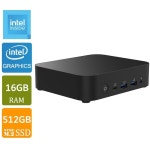 [RNUC14MNK1500000-N3] Asus NUC 14 Essential N150 Slim Kit 16GB RAM, 512GB SSD Mini PC | BIG W
