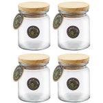 4x Lemon & Lime Roma 1L Glass Conserve Sauce Bottle 22.5cm Kitchen Container Jar | BIG W