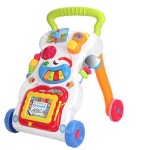 Nevenka 3 in 1 Baby Walker and Activity Center Music Learning Push Toy-Red | BIG W