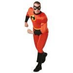 Disney Pixar Mr Incredible 2 Deluxe Adults Dress Up Party Costume | BIG W