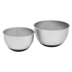Westinghouse Stainless Steel 2 Piece 3L/5L Mixing Bowl Set | BIG W