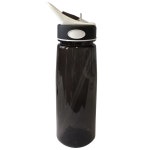 800ml Sucker Large Drinking Water/Juice Drinks Sports/Gym Bottle w/ Straw Black | BIG W