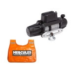 Kings Domin8r Xtreme 12,000lb MkII Winch 7HP IP68+ In-Cab Remote + Wireless Remote | BIG W