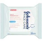 Johnsons Face Care Daily Essentials Moisturising Dry Skin Wipes 25 Pack | BIG W