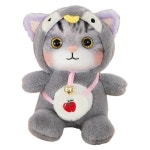 Animal Transformation Cat Plush Toy Doll Backpack Rabbit Fur Doll Cartoon Animal Long Hair Childrens Gift | BIG W