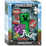 300pc Minecraft Creeper With TNT Themed Kids/Childrens Jigsaw Puzzle 50x70cm 3y+ | BIG W