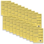 20pc Spirax 205 Exercise Book A4 12mm YR 3&4 QLD 48-Pages 70GSM Notebook Yellow | BIG W