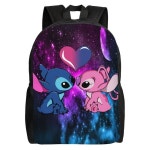 j1208 Kids Stitch Backpack 3D Print Cartoon Anime Backpacks Teenagers Backpack Boys And Girls School Bag e1208 | BIG W