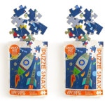 2x 48pc WerkShoppe Snax Jigsaw Puzzle 8x10in In The Jungle Children Game 5y+ | BIG W