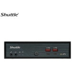 Shuttle DH610 Slim Mini PC 1L Barebone - Intel 12th/13th/14th Gen , 2xDDR4, 2.5 HDD/SSD bay, 2xLAN (1G 2.5G), 2xRS232, HDMI... 