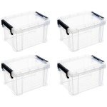 3xPremium Display Case Transparent Stackable Storage Boxes Magnetic Door Figure AU~ L Size | BIG W
