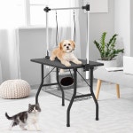 Advwin Pet Grooming Salon Table Foldable 2 Loops | BIG W