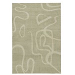 Loopsie Nepou Olive Green Washable Rug | BIG W