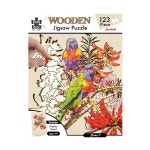 123pc Puzzle Master Kids/Teen Wooden Jigsaw Puzzle Series 6 Lorikeets 12y+ | BIG W