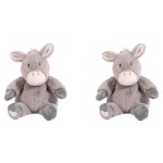 Splosh Toasty Hugs Diego Donkey Soft Plush 35cm Stuffed Animal Toy Baby 0+ Grey | BIG W