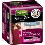 Depend Real Fit for Women Underwear - Medium 8 Pack | BIG W