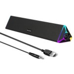 NNEOBA PC Soundbar Wired Speaker - 3D Stereo, Deep Bass, USB Powered | BIG W