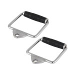 D Handle Stirrup Gym Handle for Cable Attachment Pull Down Bar Grip Multi Gym | BIG W
