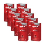 Lavazza Espresso Qualita Rossa Nespresso Compatible Coffee Capsules - 100 Pack (10 x 10 Pack) | BIG W